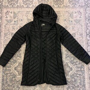 Black North Face Womens Insulated Jacket, size Small
